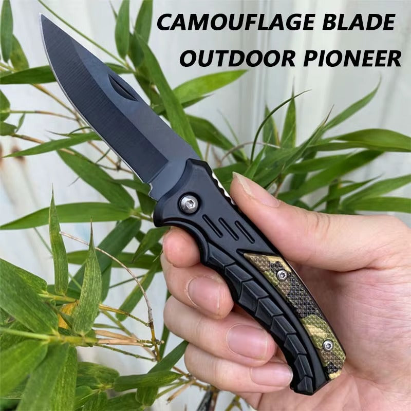 Benchedge Steel Folding Knife - Compact Outdoor Utility Tool